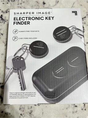New Sharper Image Electronic Key Finder Set